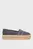 Женские темно-синие джинсовые эспадрильи DENIM PLATFORM ESPADRILLE