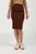 Юбка EXTRA FINE WOOL FITTED SKIRT