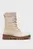Женские бежевые замшевые ботинки COMBAT MID LACE UP BOOT WL