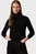Женский черный шерстяной гольф MERINO WOOL ROLL-NECK SWEATER Calvin Klein