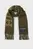 Мужской зеленый шерстяной шарф TH MONOTYPE WOOL SCARF