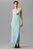 Платье CREPE LOW BACK DRAPE DRESS