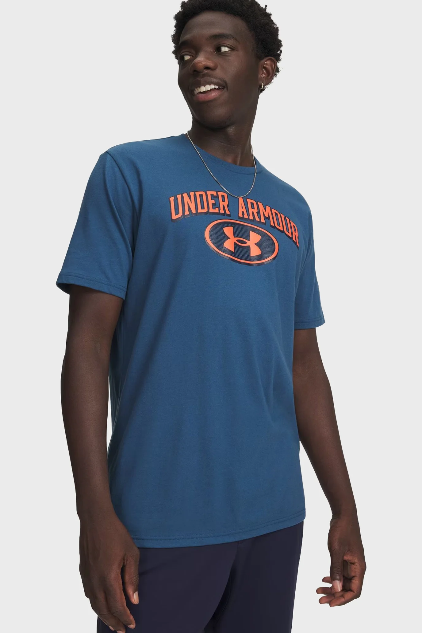 Футболка UA M WM Locker Tag SS-BLU Under Armour 6012778-498 — FR Group